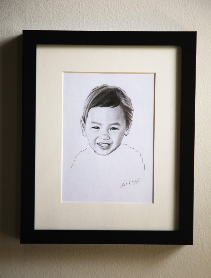 Russ 5″x7″ graphite on paper | Tiny Portrait